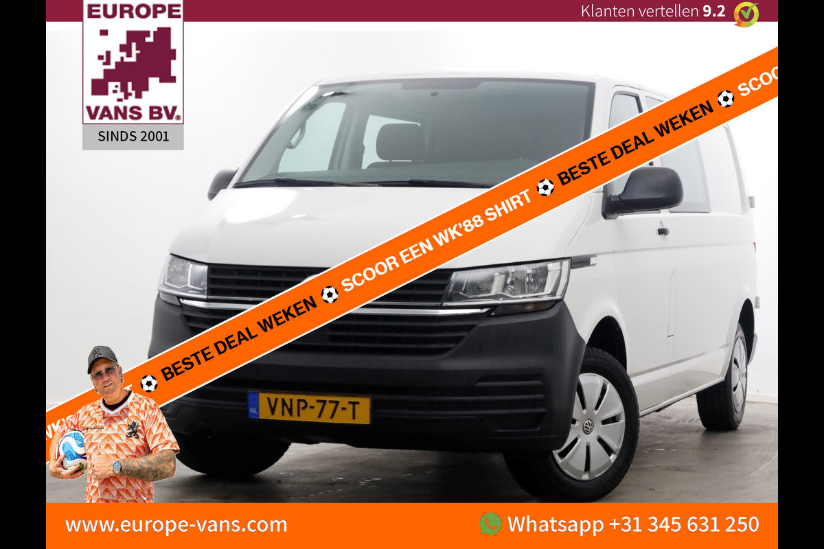 Volkswagen Transporter T6.1 2.0 TDI 110pk Lang D.C. Airco/Cruise 02-2022