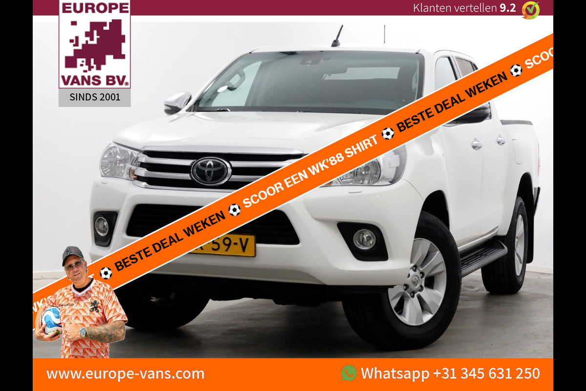 Toyota Hilux 2.4 D-4D-F 150pk E6 4WD 4x4 Double Cab Automaat 08-2019