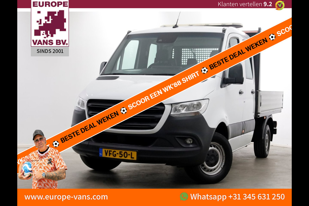 Mercedes-Benz Sprinter 314 CDI 143pk RWD 7G Automaat L2H1 D.C. Open Laadbak Trekhaak 2800kg 03-2020