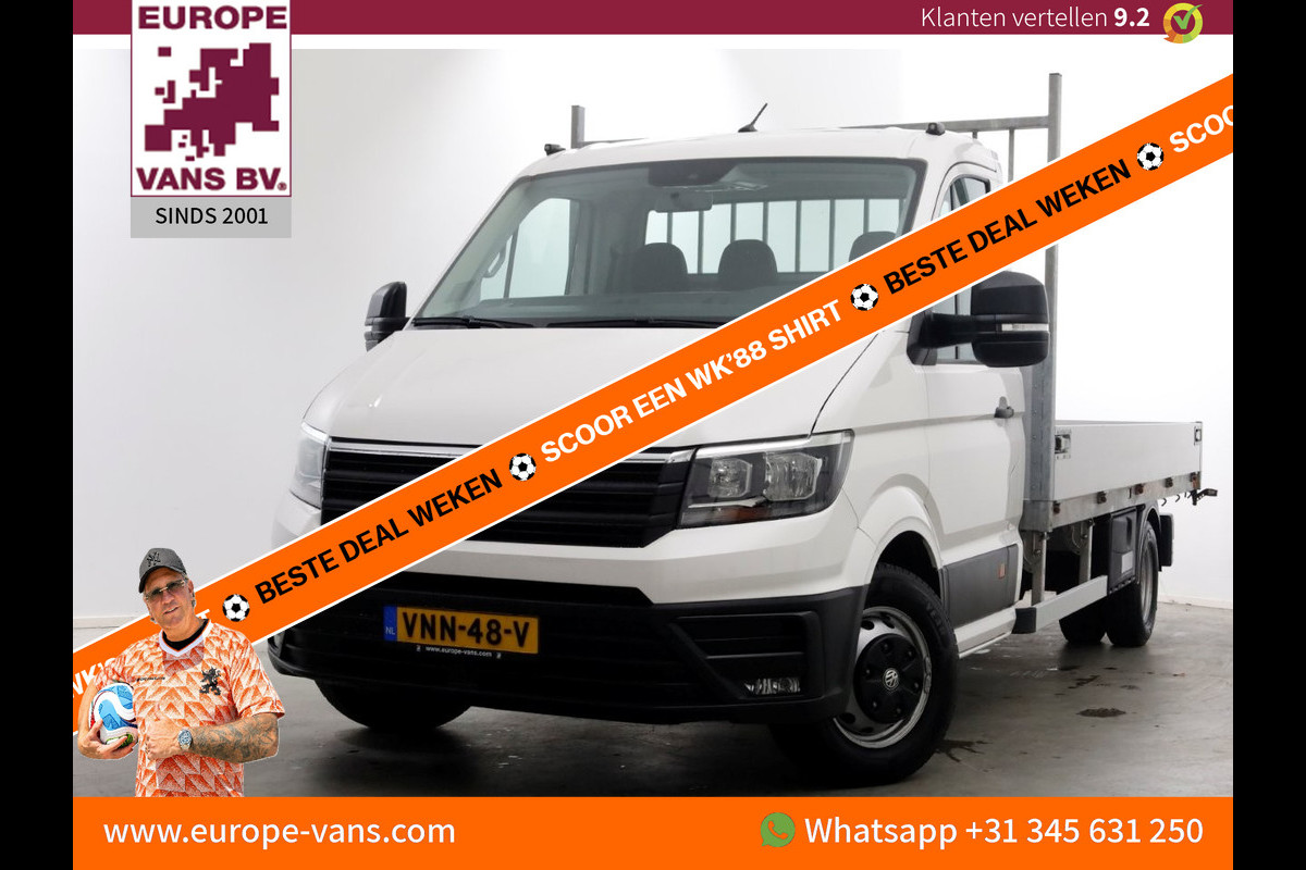 Volkswagen Crafter 50 2.0 TDI 177pk Open Laadbak L433cm Trekhaak 3500kg 01-2022
