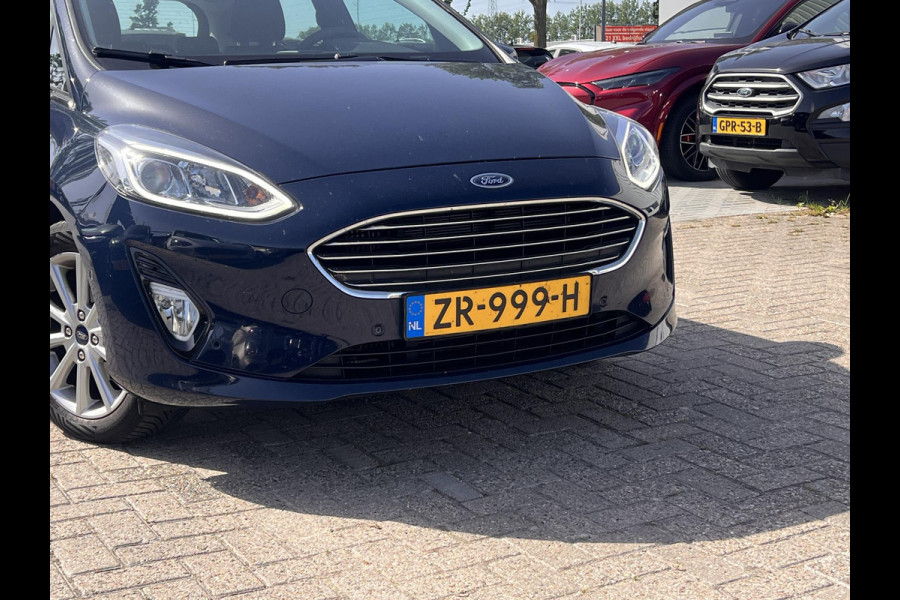Ford Fiesta 1.0 EcoBoost Titanium | 100 pk | Achteruitrijcamera | Voorruitverwarming |