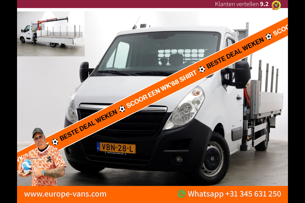 Opel Movano 2.3 CDTI 145pk E6 Open Laadbak + Kraan 08-2019