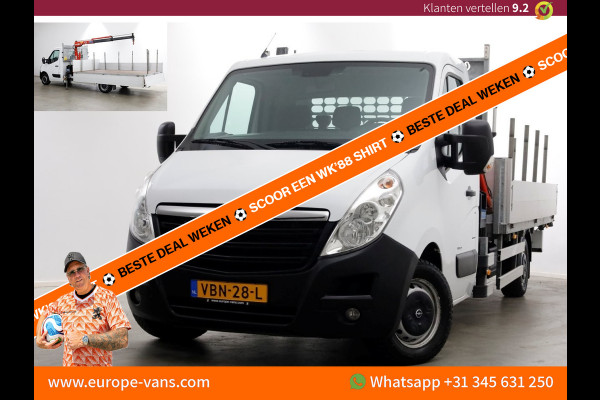Opel Movano 2.3 CDTI 145pk E6 Open Laadbak + Kraan 08-2019