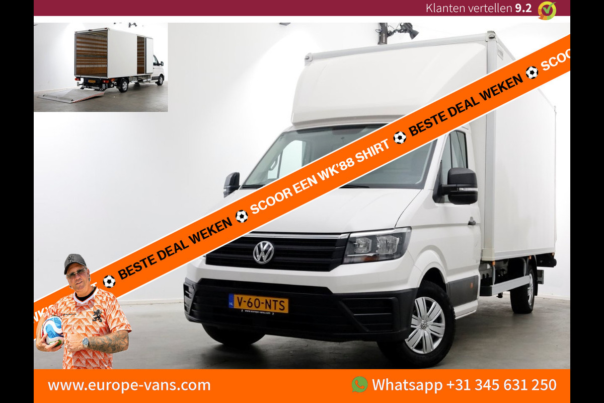 Volkswagen Crafter 35 2.0 TDI 177pk E6 Bakwagen met bovensluiter laadklep L445cm/Trekhaak 3000kg 05-2019