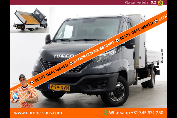 Iveco Daily 35C18 3.0 180pk HiMatic Automaat 3-Zijdige Kipper Trekhaak 3500kg 10-2021