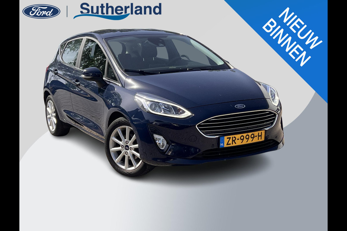 Ford Fiesta 1.0 EcoBoost Titanium | 100 pk | Achteruitrijcamera | Voorruitverwarming |