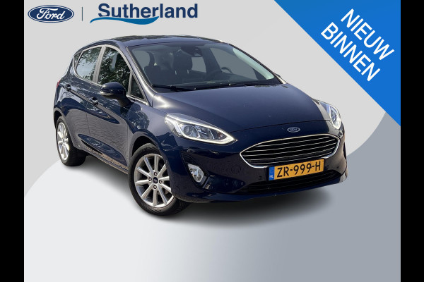 Ford Fiesta 1.0 EcoBoost Titanium | 100 pk | Achteruitrijcamera | Voorruitverwarming |