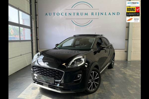 Ford Puma 1.0 EcoBoost Hybrid Titanium X Tech-Edition Automaat, Panorama Dak, Stoelverwarming