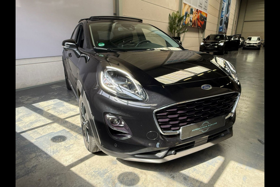 Ford Puma 1.0 EcoBoost Hybrid Titanium X Tech-Edition Automaat, Panorama Dak, Stoelverwarming