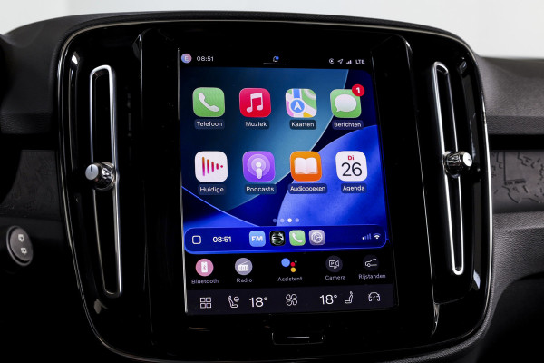 Volvo XC40 Recharge Plus 70 kWh Orig. NL | Dig. Cockpit | Adapt. Cruise | Stoel-+Stuurverw. | Elek. Klep | PDC | Camera | NAV+App. Connect | ECC | LM 19" |