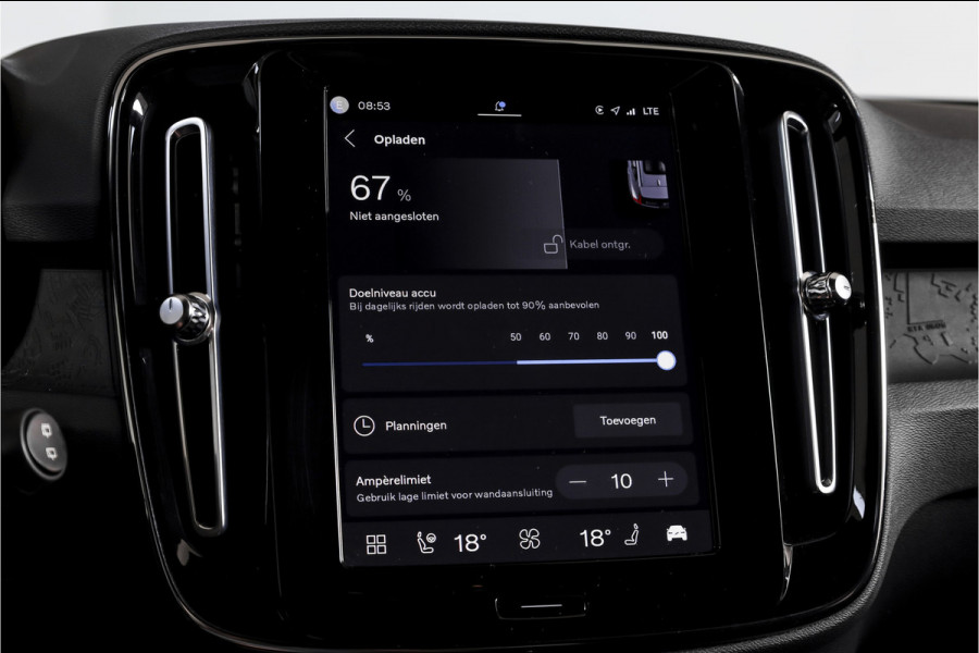 Volvo XC40 Recharge Plus 70 kWh Orig. NL | Dig. Cockpit | Adapt. Cruise | Stoel-+Stuurverw. | Elek. Klep | PDC | Camera | NAV+App. Connect | ECC | LM 19" |