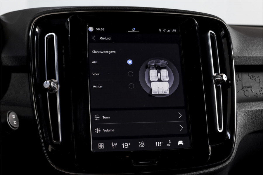 Volvo XC40 Recharge Plus 70 kWh Orig. NL | Dig. Cockpit | Adapt. Cruise | Stoel-+Stuurverw. | Elek. Klep | PDC | Camera | NAV+App. Connect | ECC | LM 19" |