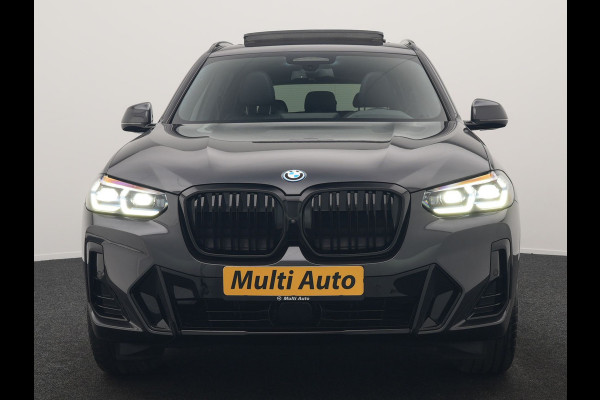 BMW iX3 M Sport 80 kWh 286pk Dealer O.H. | Trekhaak Af Fabriek | Panodak | Head Up | Adaptive Cruise | 360 Camera | Harman / Kardon | Lederen Sportstoelen Memory & Verwarmd | Laser LED | Stuur Verwarmd | Keyless | Blis | Sfeerverlichting | 20"L.M |