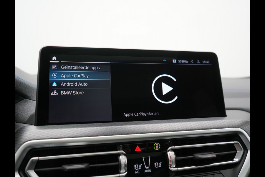 BMW iX3 M Sport 80 kWh 286pk Dealer O.H. | Trekhaak Af Fabriek | Panodak | Head Up | Adaptive Cruise | 360 Camera | Harman / Kardon | Lederen Sportstoelen Memory & Verwarmd | Laser LED | Stuur Verwarmd | Keyless | Blis | Sfeerverlichting | 20"L.M |