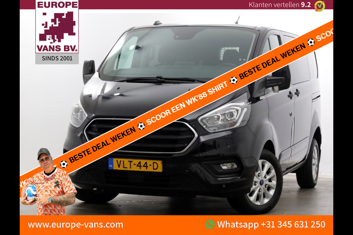 Ford Transit Custom 2.0 TDCI 130pk L1H1 Automaat D.C. Limited Airco/Navi/2x Schuifdeur 10-2021