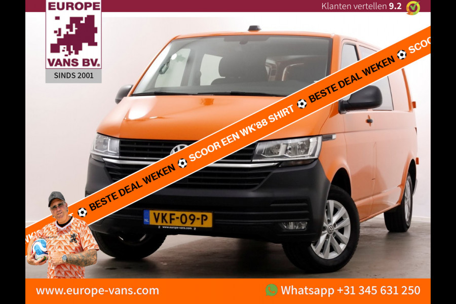 Volkswagen Transporter T6.1 2.0 TDI 110pk Lang D.C. Airco/Navi/Camera 04-2021