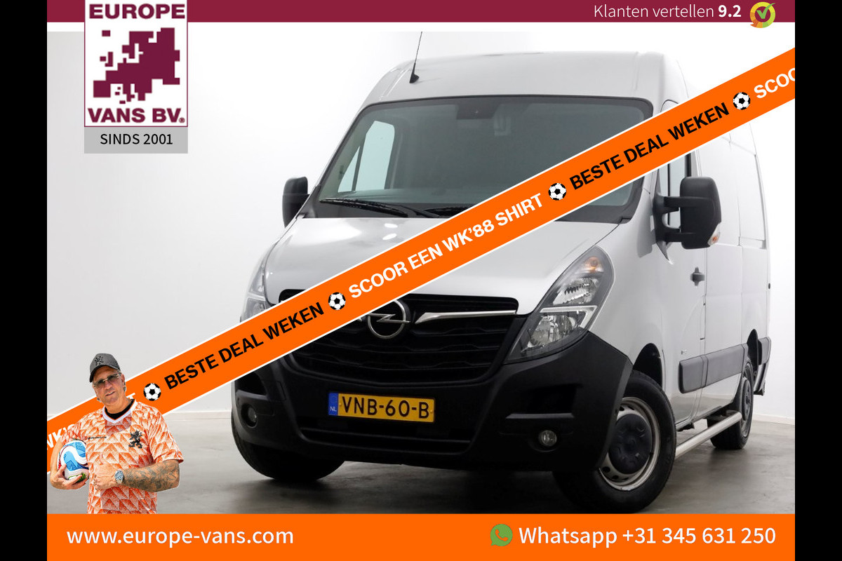 Opel Movano 2.3 Turbo 180pk L1H2 Automaat Airco/Camera/Standkachel 03-2022