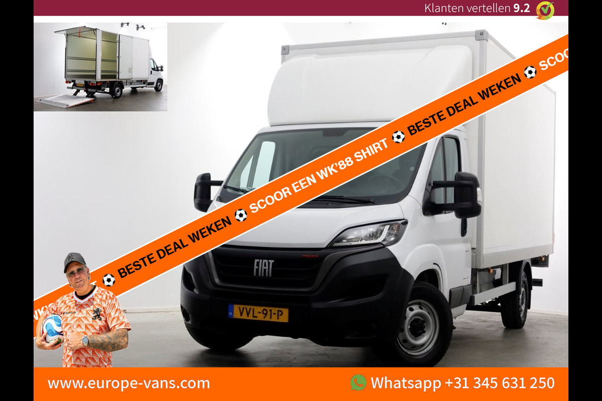 Fiat Ducato 35H 2.2 MultiJet 160pk Automaat Bakwagen met laadklep en zijdeur 05-2023