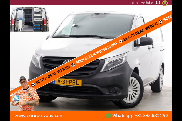 Mercedes-Benz Vito 114 CDI 136pk Compact 9G Automaat 2x Schuifdeur/LED/Camera/Inrichting 11-2022