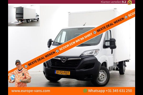 Opel Movano 2.2D 140pk Bakwagen met laadklep 1.060kg laadvermogen 08-2023