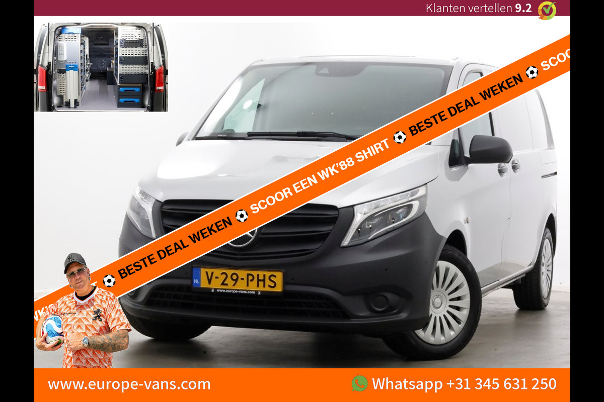 Mercedes-Benz Vito 114 CDI 136pk Compact 9G Automaat 2x Schuifdeur/LED/Camera/Inrichting 11-2022