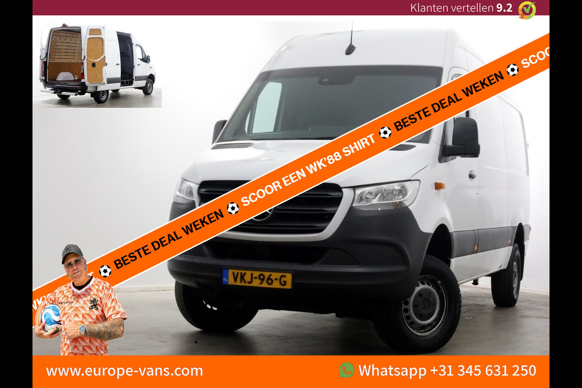 Mercedes-Benz Sprinter 316 CDI 163pk 7G Automaat L2H2 4x4 ZG1 Airco/Camera/Trekhaak 2800kg 06-2021
