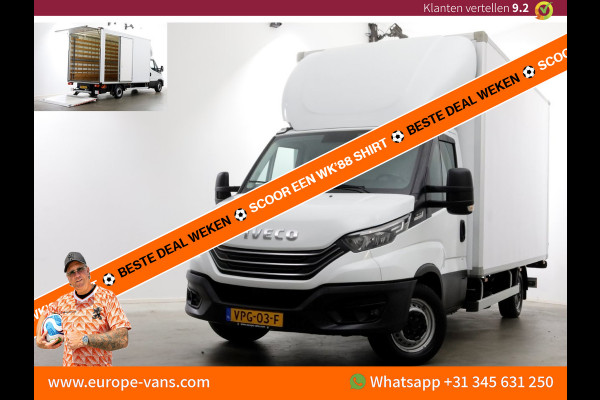 Iveco Daily 35S14 136pk HiMatic Automaat Bakwagen met laadklep en zijdeur H235cm 03-2022