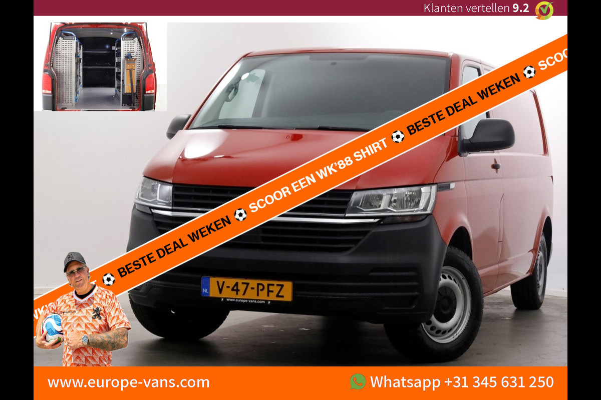 Volkswagen Transporter T6.1 2.0 TDI 110pk Lang Airco/Inrichting/Achterklep 06-2020