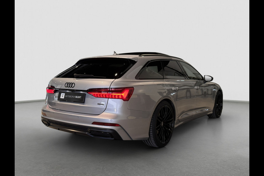 Audi A6 Avant 55 TFSI e quattro Competition | Pano | Matrix | Trekhaak | 360 | ABT velgen | Carplay | Black Optic | 1e eigenaar