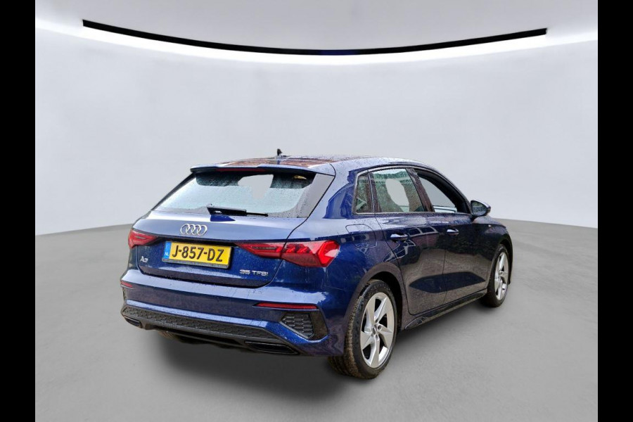 Audi A3 Sportback 35 TFSI S edition NL-AUTO | 1/2 LEDER | 150 PK