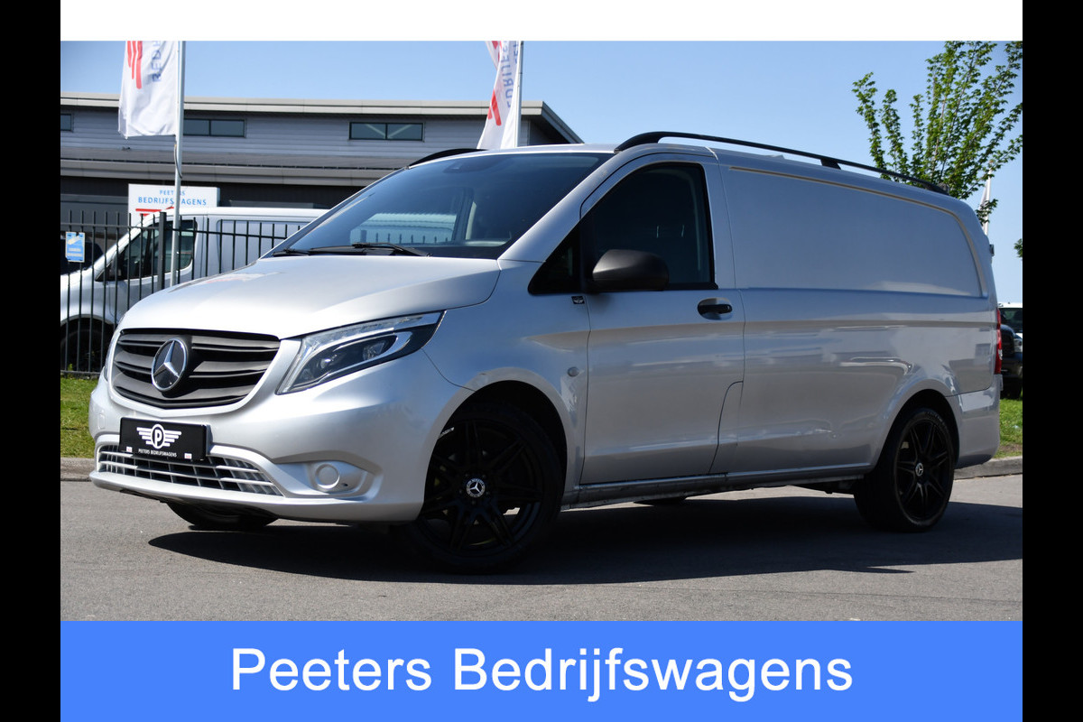 Mercedes-Benz Vito 116 CDI L2 PB Edition Camera, Cruise, Carplay, Stoelverwarming, LED, Automaat, Trekhaak, Standkachel, Multimedia, 164pk, Uniek!