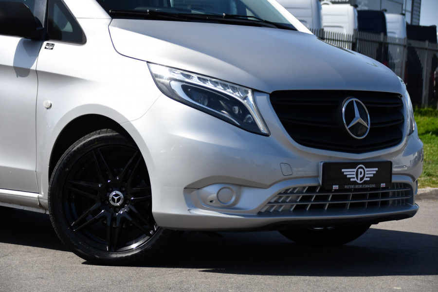 Mercedes-Benz Vito 116 CDI L2 PB Edition Camera, Cruise, Carplay, Stoelverwarming, LED, Automaat, Trekhaak, Standkachel, Multimedia, 164pk, Uniek!