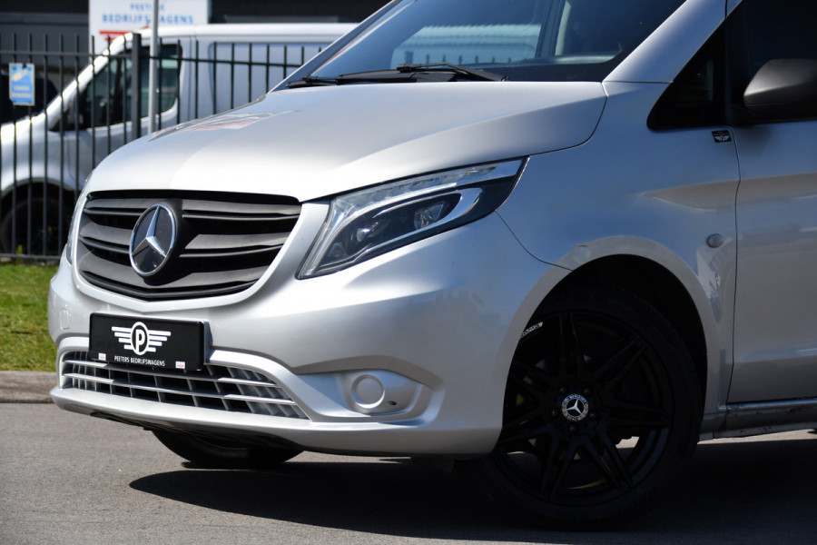 Mercedes-Benz Vito 116 CDI L2 PB Edition Camera, Cruise, Carplay, Stoelverwarming, LED, Automaat, Trekhaak, Standkachel, Multimedia, 164pk, Uniek!