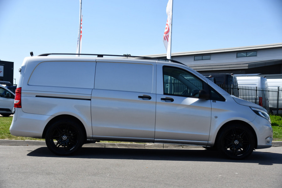 Mercedes-Benz Vito 116 CDI L2 PB Edition Camera, Cruise, Carplay, Stoelverwarming, LED, Automaat, Trekhaak, Standkachel, Multimedia, 164pk, Uniek!