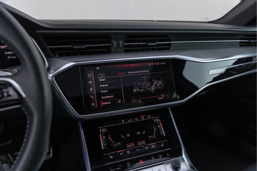 Audi S6 Avant TDI 349pk Quattro HuD B&O 21'' HD-Matrix Pano Luchtv. Standkachel S-stoelen
