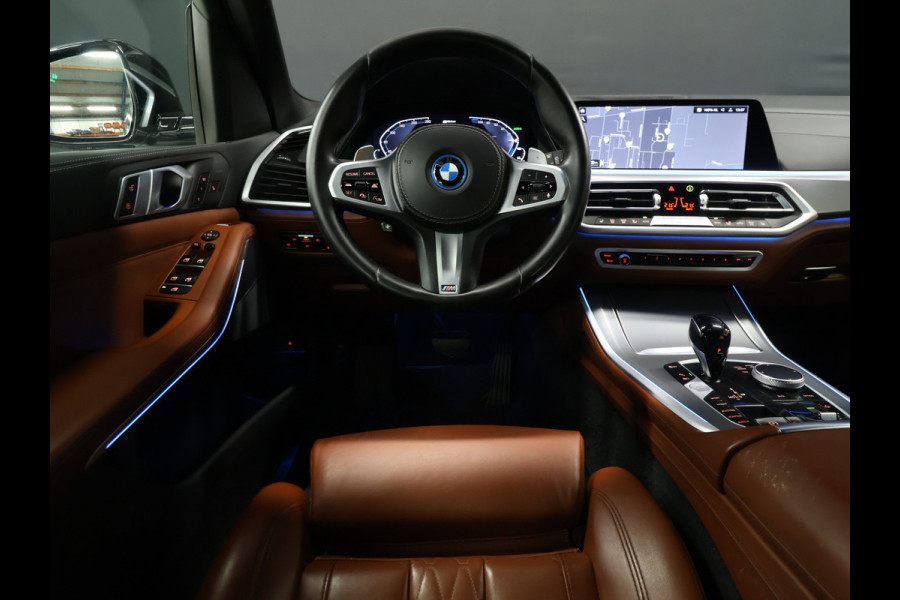 BMW X5 xDrive45e M Sport [ADAPTIVE CRUISE, SCHUIFKANTELDAK, APPLE CARPLAY, MEMORY SEATS, CAMERA,STOELVERWARMING, DIGITAL DASH, ELEK.. ACHTERKLEP,  NAVIGATIE, NIEUWSTAAT]