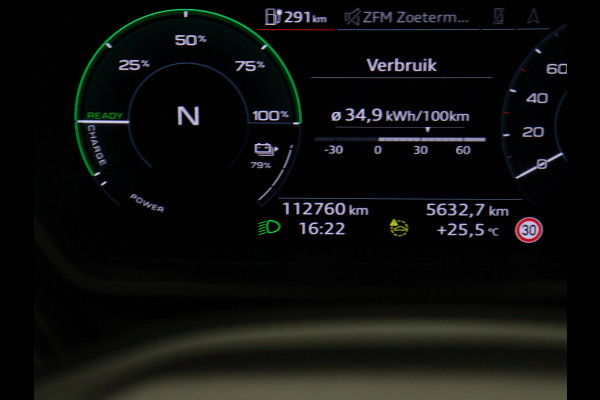 Audi Q4 e-tron 40 Advanced edition 77 kWh [ADAPTIVE CRUISE, CAMERA, SONOS AUDIO INSTALLATIE, TREKHAAK, APPLE CARPLAY, SFEERVERLICHTING, STOELVERWARMING, ELEK.. ACHTERKLEP, NAVIGATIE, NIEUWSTAAT]