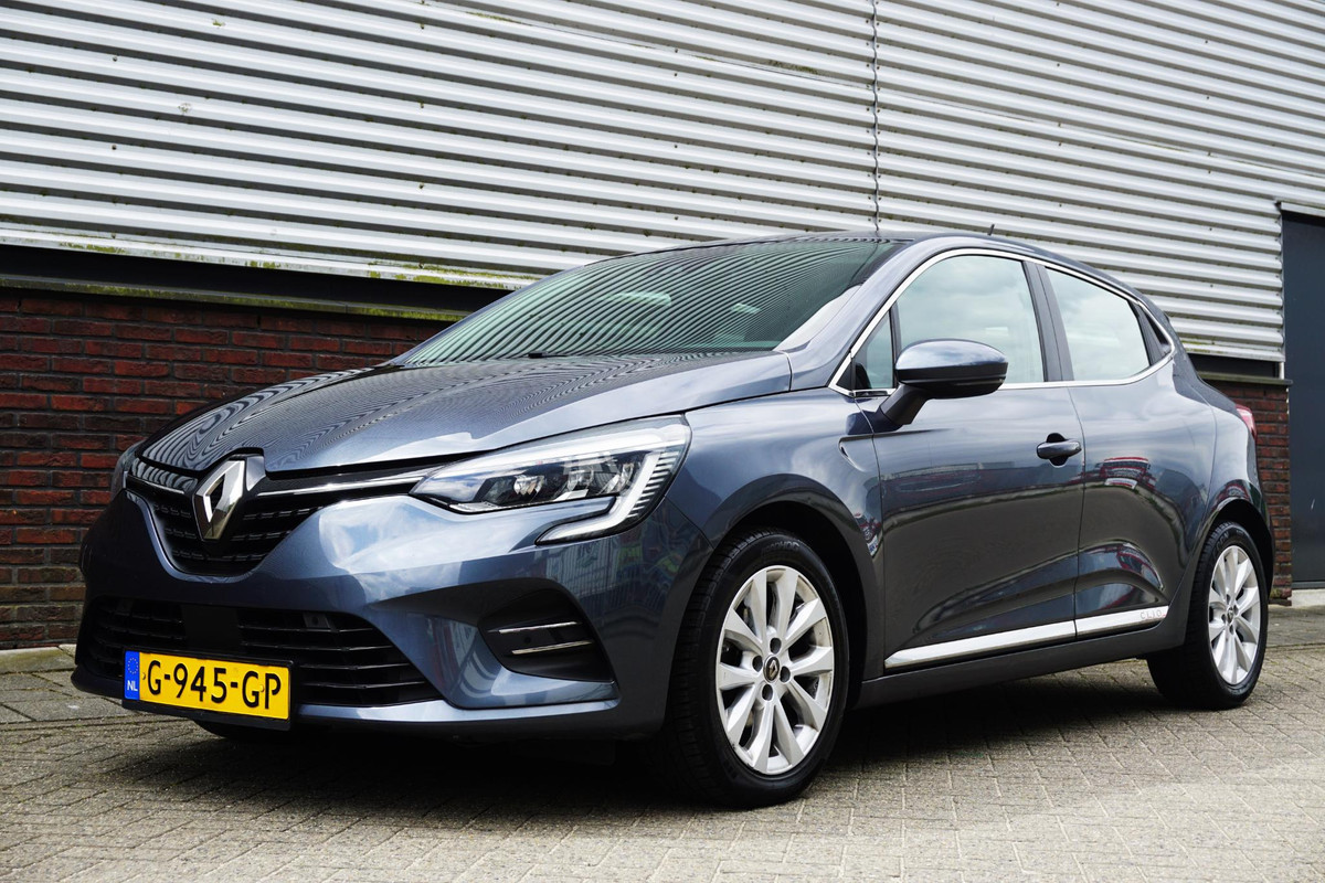 Renault Clio 1.0 TCe Intens/Half leer/Groot navigatie/Carplay/ Camera.