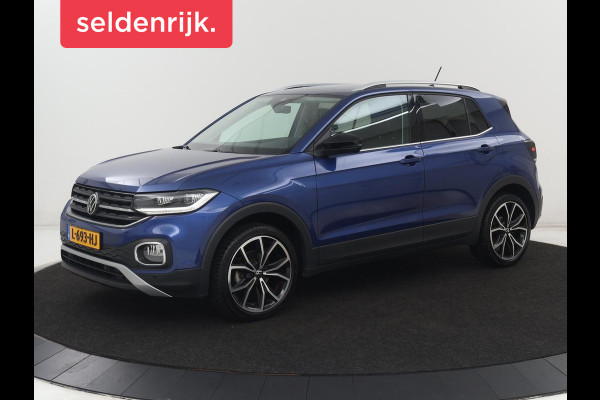 Volkswagen T-Cross 1.0 TSI Style | Carplay | Navigatie | Adaptive cruise | Full LED | Side Assist | Parkeerhulp | Getint glas | Climate control | Bluetooth | 18'' | Black Design Pack