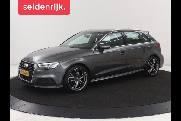 Audi A3 1.5 TFSI Sport S Line Edition | Trekhaak | Half leder | Full LED | Navigatie | Bluetooth | Sportstoelen | Parkeerhulp | Climate control | Cruise control | 18'' | Origineel NL | S Line