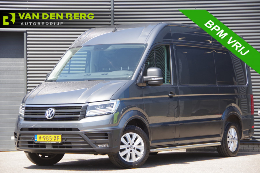 Volkswagen Crafter 35 2.0 TDI L3H3(L2H2) Highline MARGE! 140PK AUT. LED, TREKHAAK, ADAPT. CRUISE, CAMERA, NAVI, NL AUTO, NAP