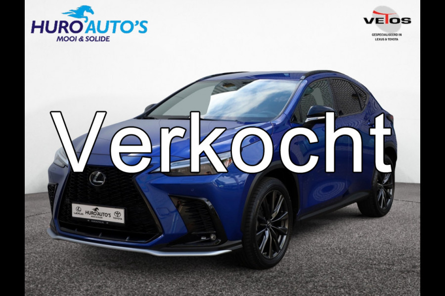 Lexus NX 450h+ AWD F Sport Line | 360 Camera | Head Up | Stoelventilatie