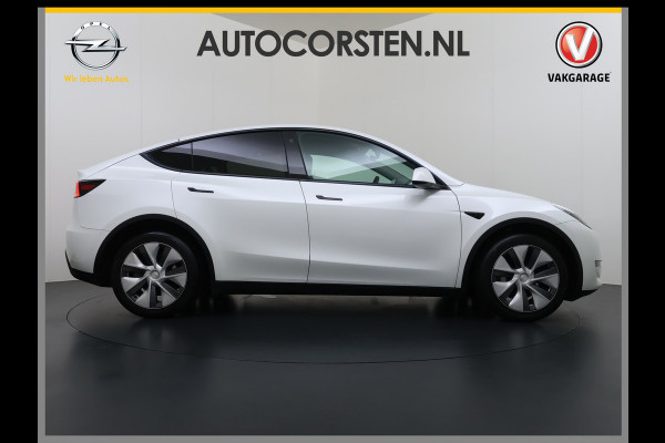 Tesla Model Y Long Range AWD 75kWh SOH 94% Warmtepomp AI-Computer Traffic Aware Adap.Cruise Leder Panoramadak Navi Ecc Camera Stoel+Stuurverwa Privacy Glas Lmv Elek.Achterklep Led Elek.Stoelen+Memory 4WD Fabrieksgarantie tot 15-02-2027 - Garantie op de Accu+Motor tot 15-2-2031/192.000km