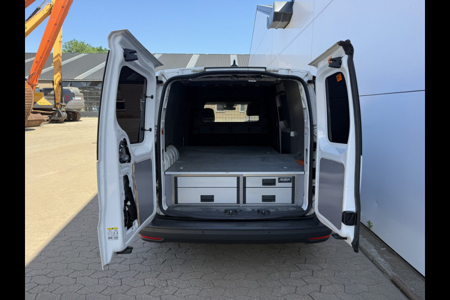 Volkswagen Caddy Cargo Maxi 2.0 TDI 122PK Automaat L2 Cruise Control Climate Control Navigatie Carplay Parkeersensoren Schuifladen Inbouw