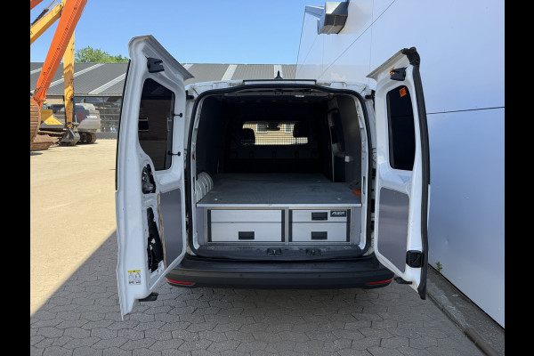 Volkswagen Caddy Cargo Maxi 2.0 TDI 122PK Automaat L2 Cruise Control Climate Control Navigatie Carplay Parkeersensoren Schuifladen Inbouw