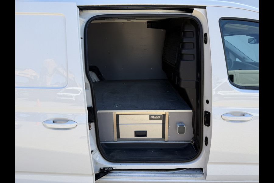 Volkswagen Caddy Cargo Maxi 2.0 TDI 122PK Automaat L2 Cruise Control Climate Control Navigatie Carplay Parkeersensoren Schuifladen Inbouw