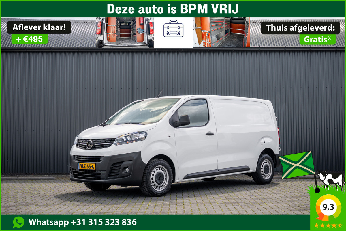 Opel Vivaro 2.0 L2H1 125PK | Bedrijfswageninrichting | Cruise | Carplay | Camera | Airco | PDC | Trekhaak