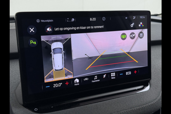 Škoda ENYAQ iV 60 SOH 90% Warmtepomp Trekhaak Panoramadak Adap.Cruise Navi Ecc 360°Camera Apple Carplay Android Auto Stuurverwarming Privacy Glas Lmv 19" Led matrix Keyless advanced Rijstrooksensor Origineel Nederlandse Auto