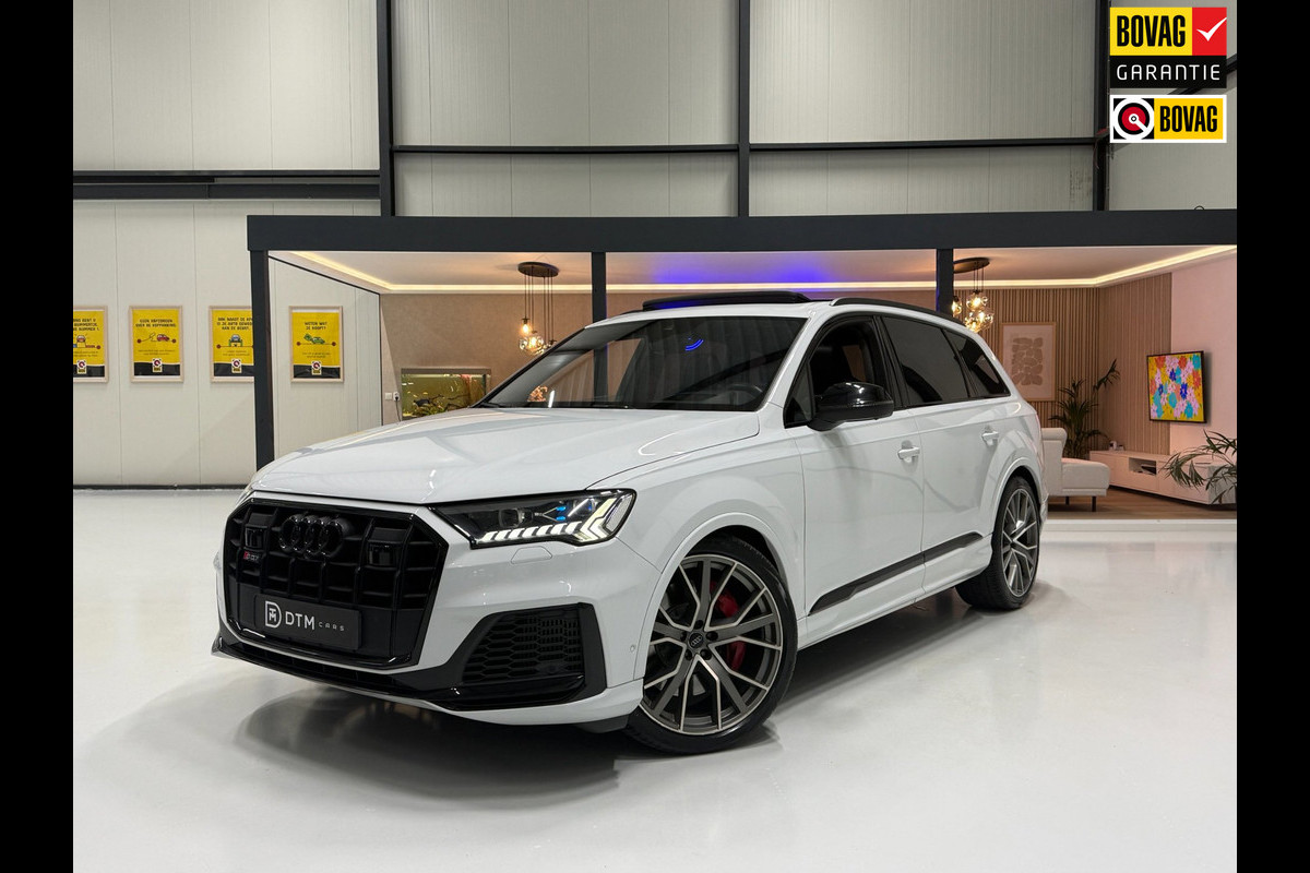 Audi SQ7 4.0 TDI Quattro 435pk Exclusive | Panoramadak | Trekhaak | Head-Up Display | Nachtzicht | Luchtvering| Carbon