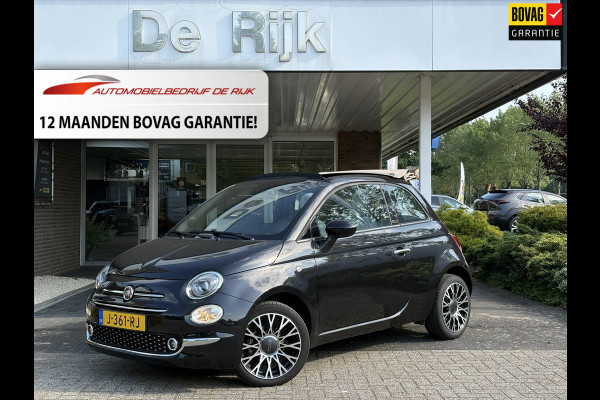 Fiat 500C 1.0 Hybrid Star | Navi, Carplay/Android, Cruise, Climate, PDC, Licht- en Regensensor | NAP |